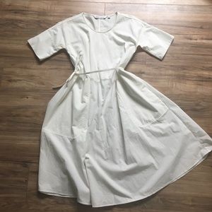 Uniqlo White Dress